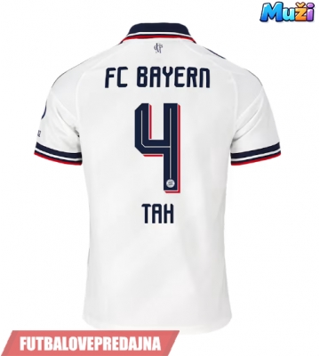 Lacne Muži Futbalové dres Bayern Munich Jonathan Tah #4 2026-27 Krátky Rukáv - Preč